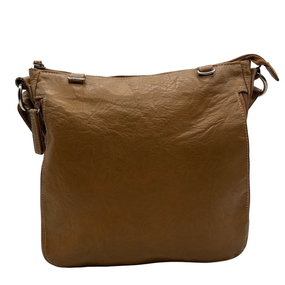 Tan Leather Shoulder Bag